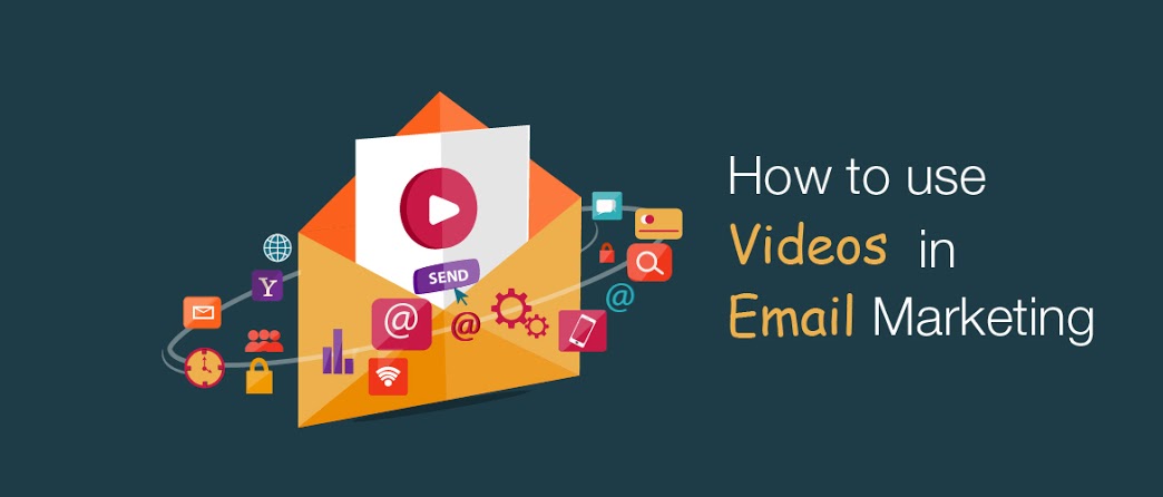 how to use videos in email