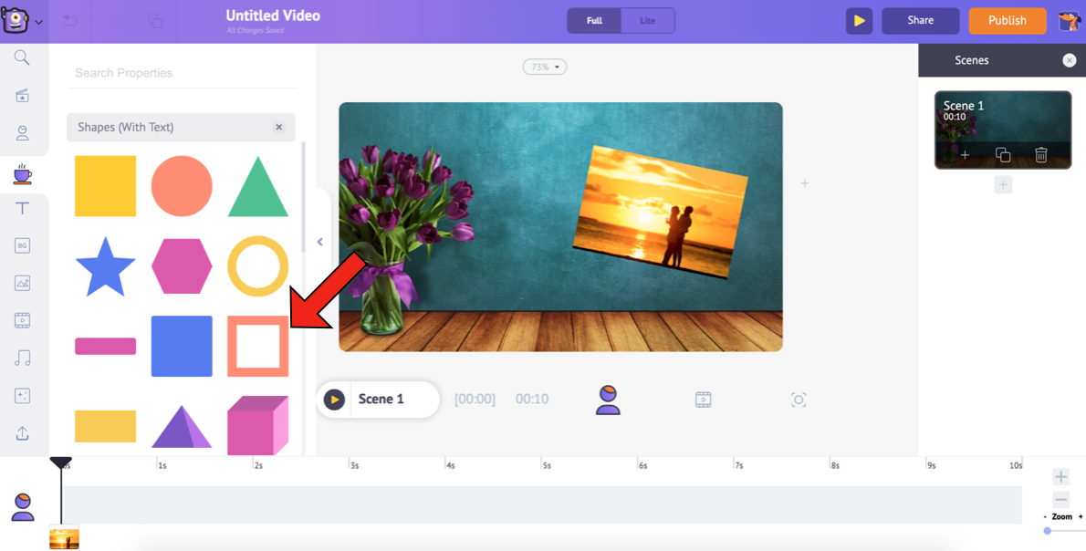 create anniversary video online free