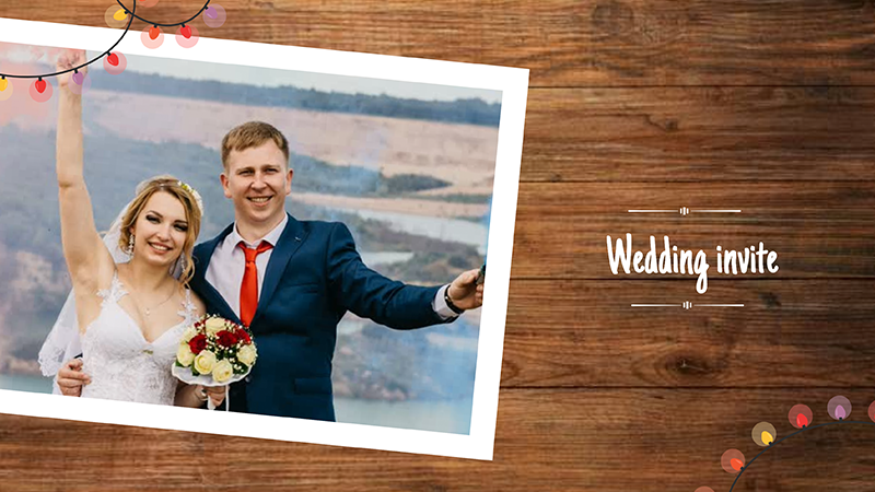 Wedding invite