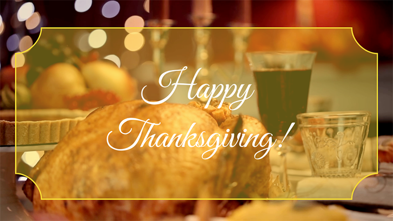Happy Thanksgiving Greetings